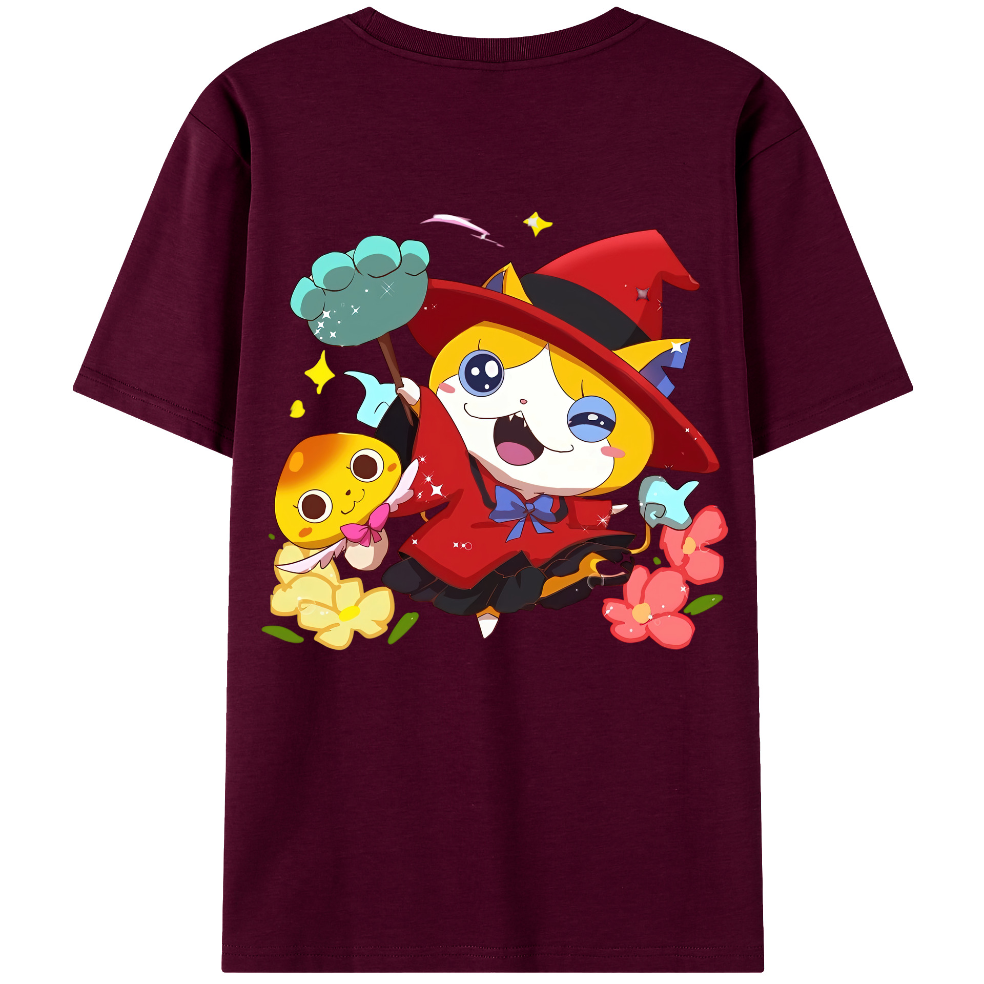 （画像用） 妖怪ウォッチ Yo-kai Watch レディース半袖Tシャツ(バックプリント)